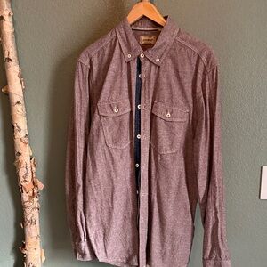 Jeremiah Men's Casual Button Down Shirt - Gray